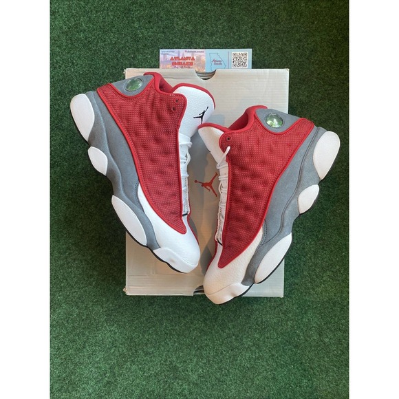 jordan 13 gym red black flint grey